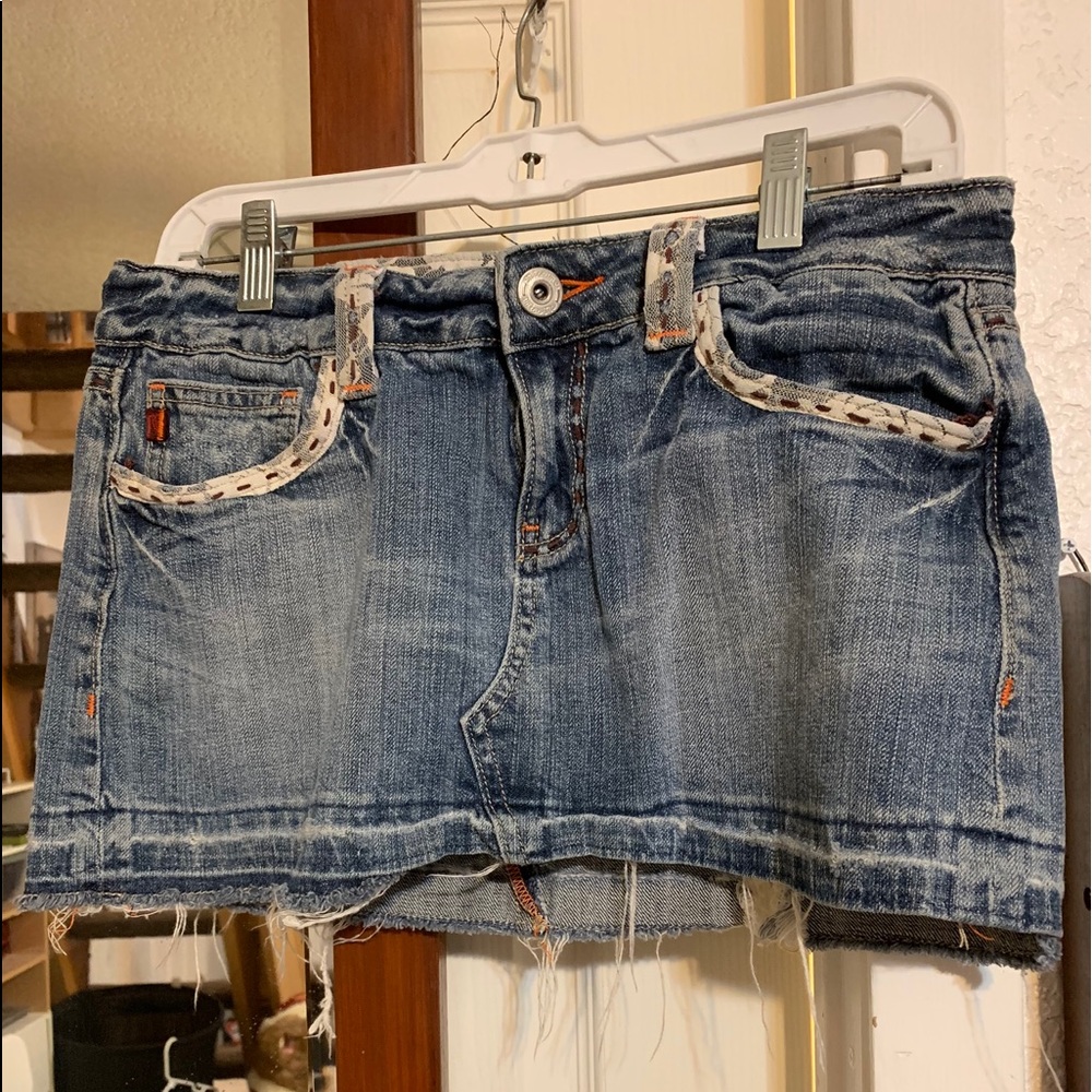 Miss me jean skirt